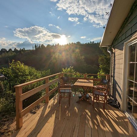 Ruhiges Ferienhaus Mit Sauna: Hellaberg III Langenbach  Ngoại thất bức ảnh