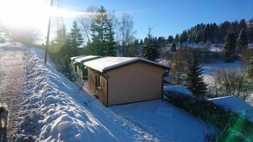 Ruhiges Ferienhaus Mit Sauna: Hellaberg III Langenbach  Ngoại thất bức ảnh
