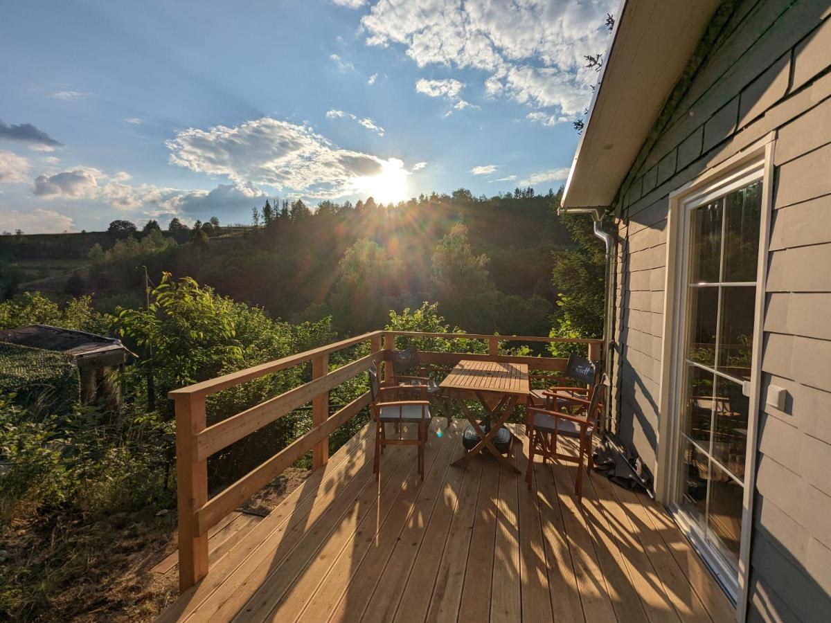 Ruhiges Ferienhaus Mit Sauna: Hellaberg III Langenbach  Ngoại thất bức ảnh